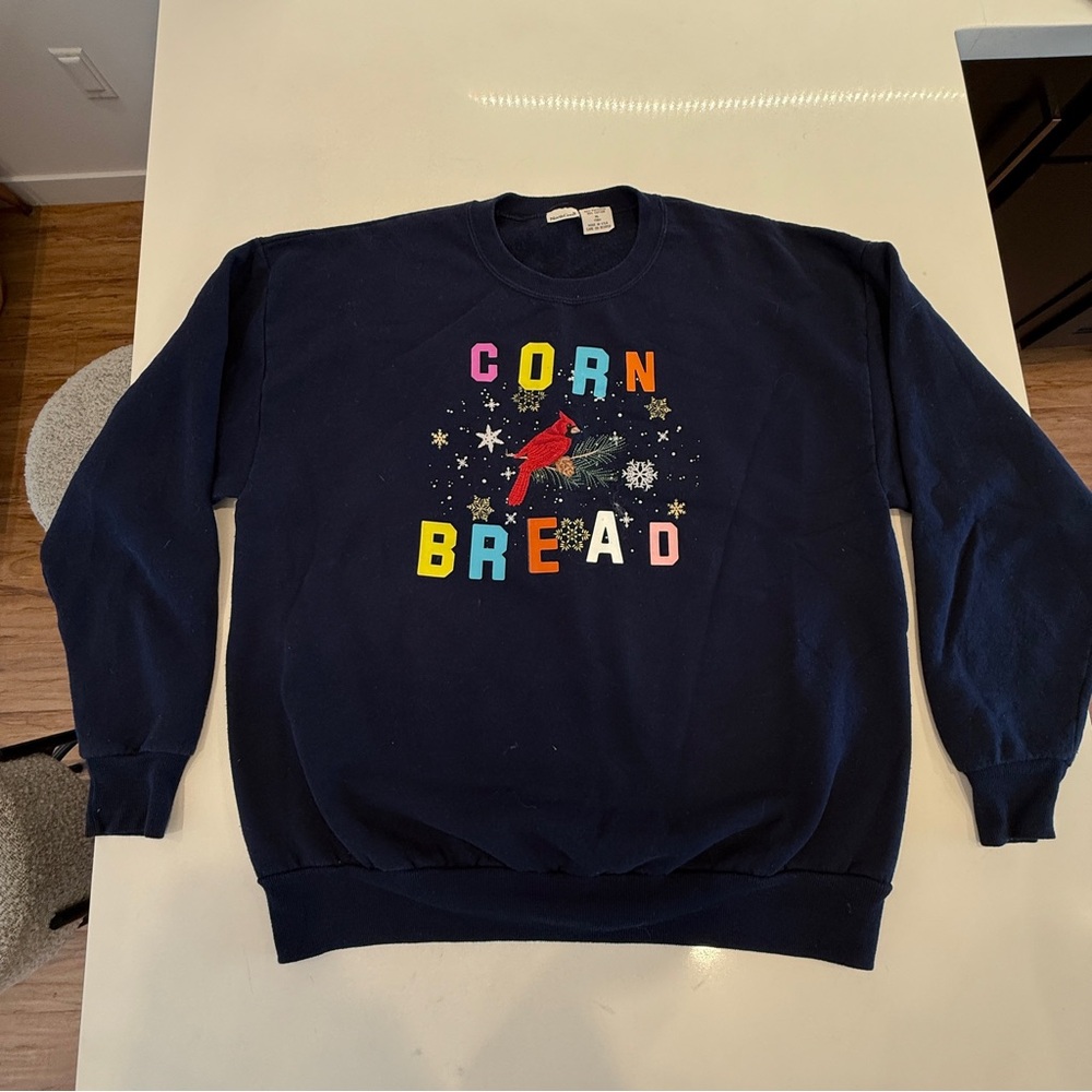 Katie Kimmel Vintage Sweatshirt - Corn Bread Size L